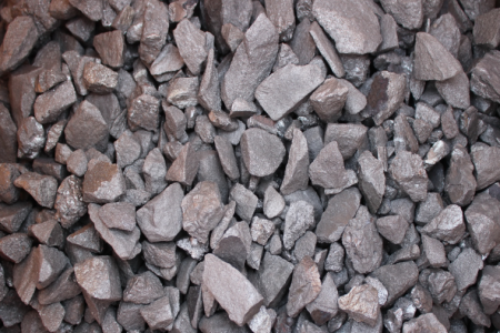 Boron iron powder